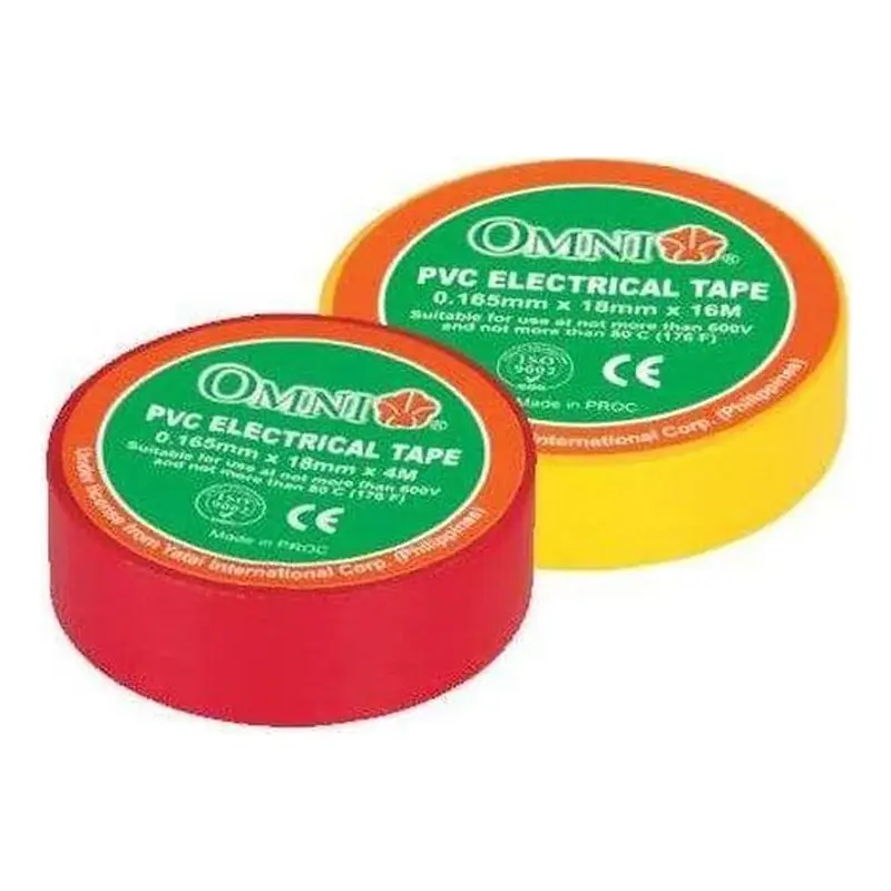Omni 165Z PVC Electrical Tape 18mm x 16m White