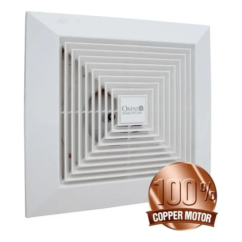 Omni Ceiling Mounted Exhaust Fan 8"