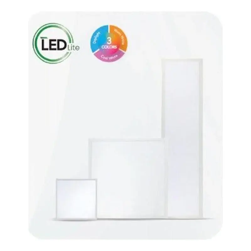 Omni LED Recessed Panel Light 60W 600x1200mm Tricolor
