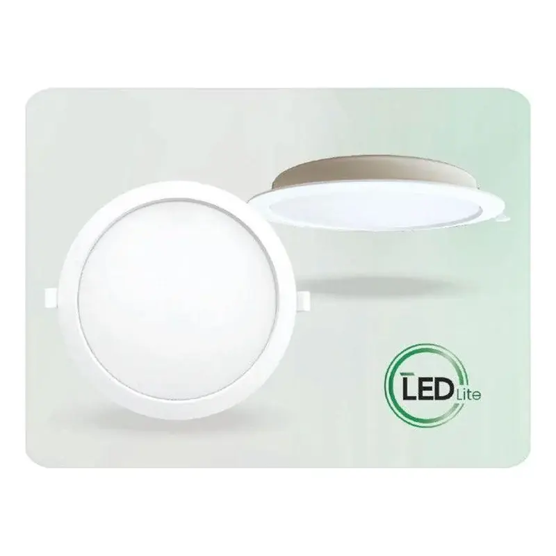 Omni LED Slim Recessed Circular Downlight 18W Tricolor Switch