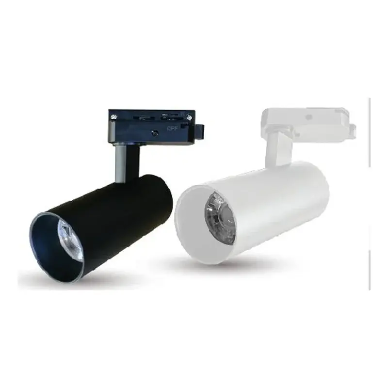 Omni LED Track Light 20W Tricolor Black