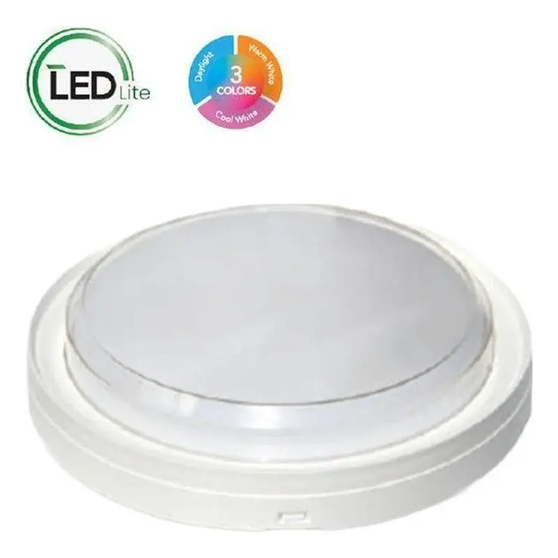 Omni LED Weatherproof Circular Lamp 10W IP65 Tricolor
