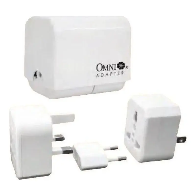 Omni Universal Travel Adapter with USB Outlet