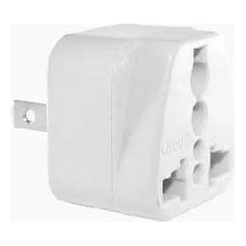 Omni Universal Socket Adapter 10A White