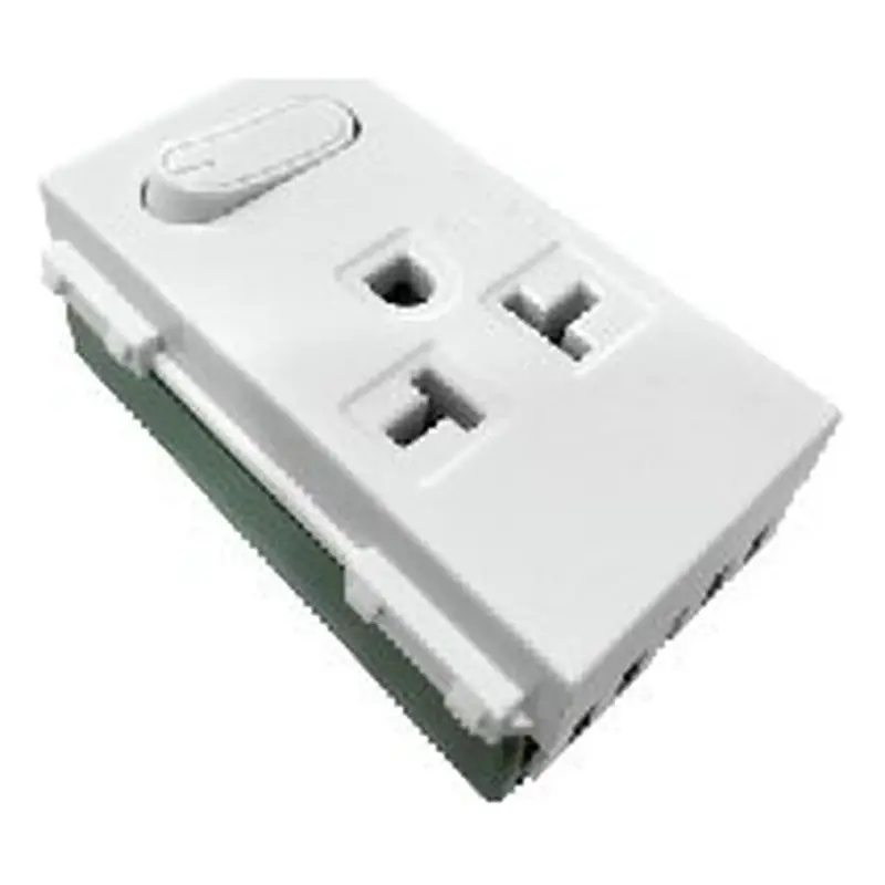 Omni Wide Series GFCI Duplex Safety Outlet with Plate 20A
