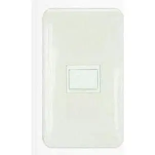 Omni Classic Flush 1-Way Switch in Plate 16A