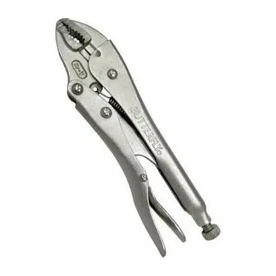 Butterfly #410 Curved Jaw Locking Pliers w/Cutter No. 410-7"