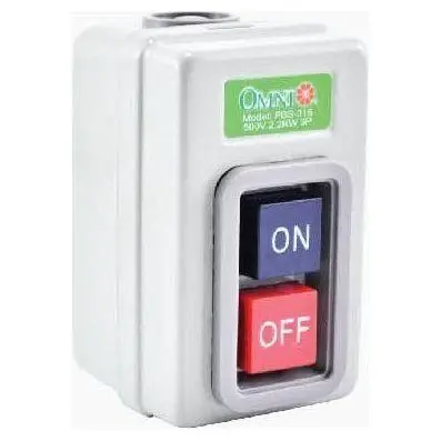Omni Power Push Button Switch 15A