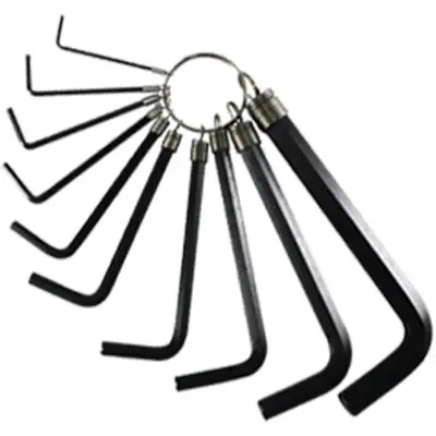Powerhouse Hexagonal Allen Key Wrench Set 7 Pcs/Set SAE (1/16" - 1/4")