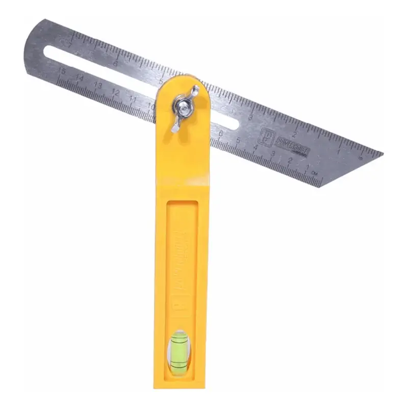 Powerhouse Adjustable Sliding T-Bevel Square 8"