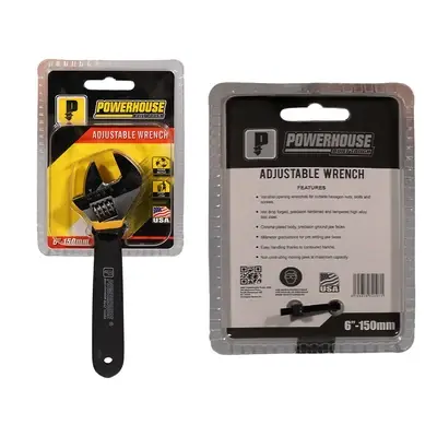Powerhouse Adjustable Wrench 6" (150mm)