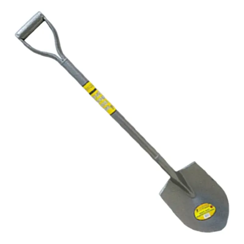 Powerhouse All Steel Handle Round Point Shovel Heavy Duty
