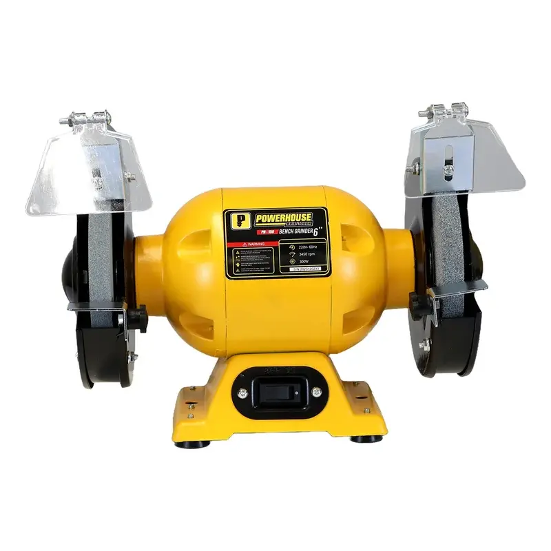 Powerhouse Bench Grinder 6" 300W ; 1/3hp Copper Wire