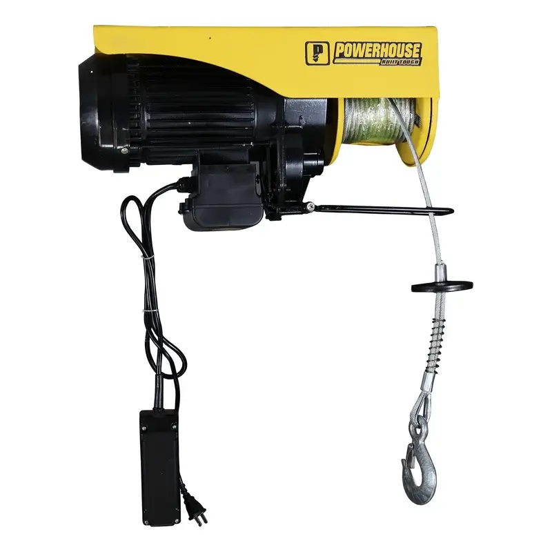 Powerhouse Compact Electric Hoist 1,600W 1000kg 100% Copper