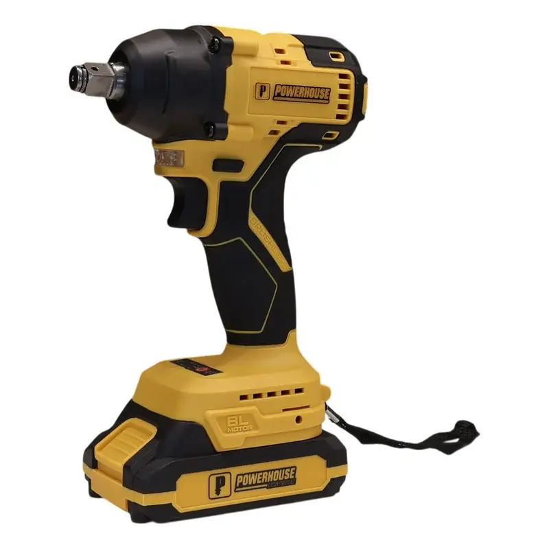 Powerhouse Cordless Impact Wrench Brushless High Torque 350Nm 20V Bare Unit (No Battery/Charger)