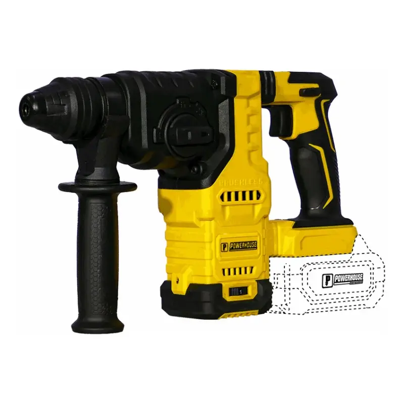 Powerhouse Cordless Rotary Hammer Brushless SDS-PLUS 26mm 20V Bare Unit (No Battery/Charger)