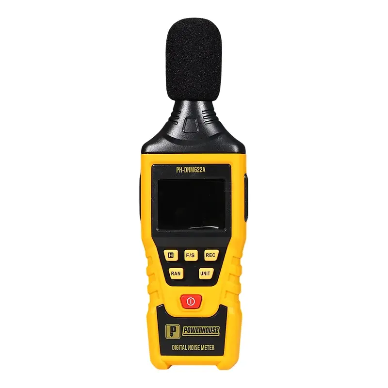 Powerhouse Digital Noise Meter w/ Polarized Capacitance Microphone 30~130dBA