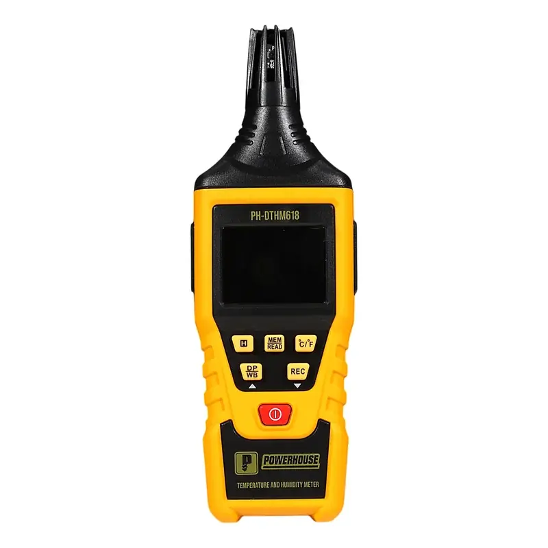 Powerhouse Digital Temperature and Humidity w/ Max/min/avg Data Hold