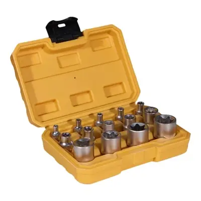 Powerhouse 14 Pcs 1/2 Drive E-Type Socket Set