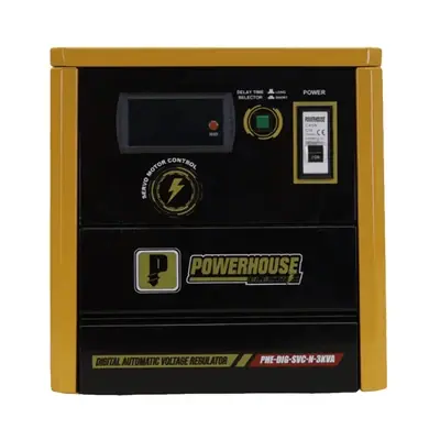 Powerhouse Electric Digital Automatic Voltage Regulator 3KVA