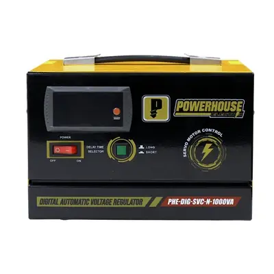 Powerhouse Electric Digital Automatic Voltage Regulator 1000VA