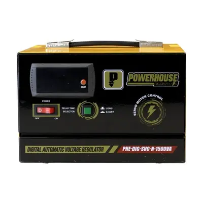 Powerhouse Electric Digital Automatic Voltage Regulator 1500VA