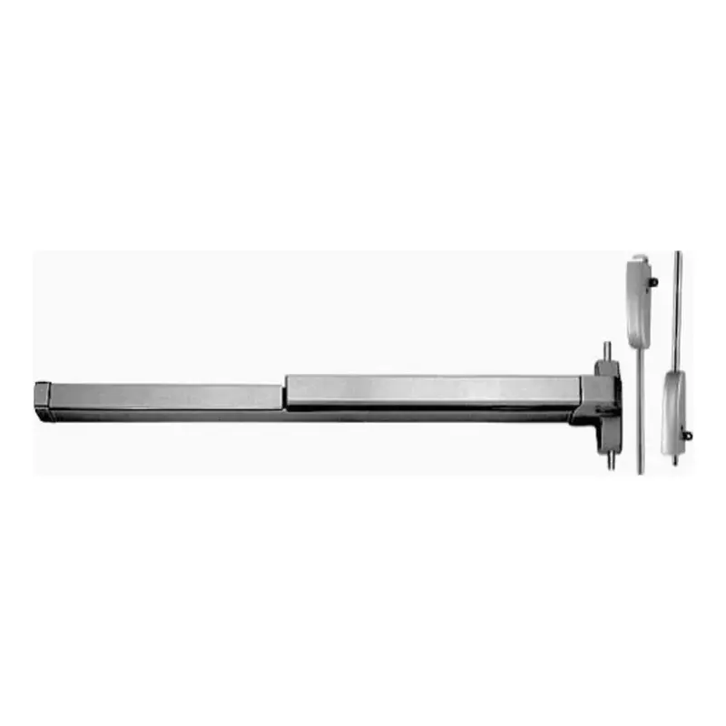 Powerhouse Exit Device w/ Vertical Rod ANSI Grade 1 Half Length Stainless 33" F5600S
