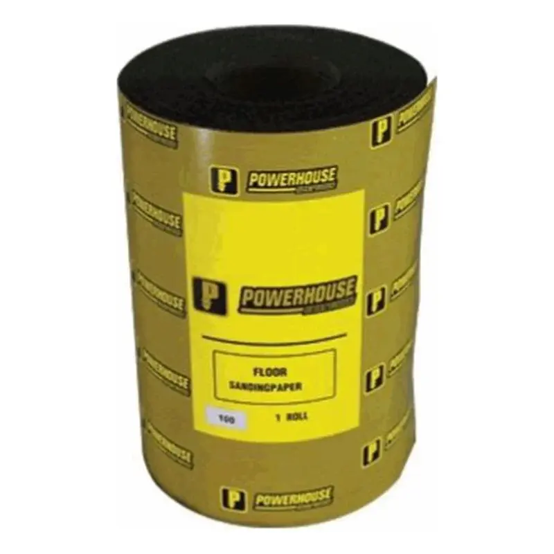 Powerhouse Floor Sanding Paper Silicon Carbide Norway Engineered 12" x 45m Model 4510 No. 36