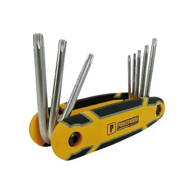 Powerhouse Folding Torx Key 8pcs/set