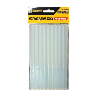 Powerhouse Hot Melt Glue Stick 11*200mm (10 Pcs)