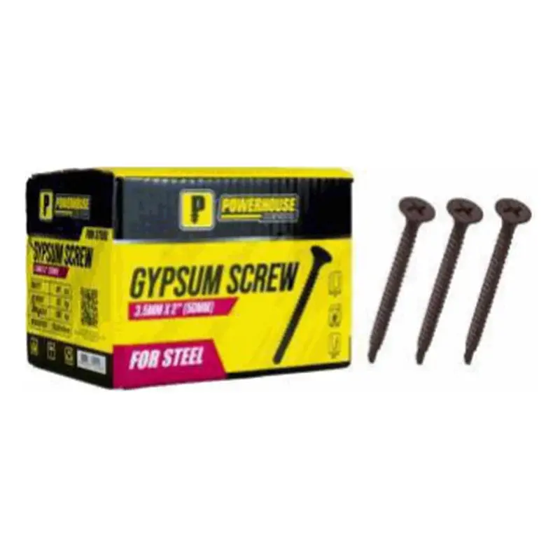 Powerhouse Gypsum Screw for Steel 4.2mm x 2-1/2" (65mm)