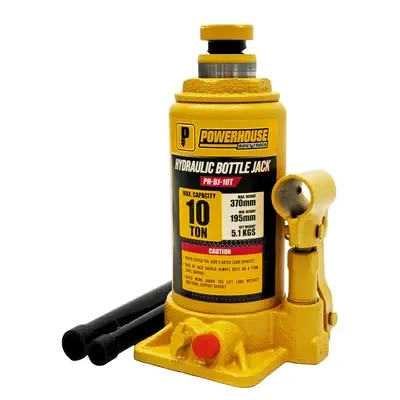 Powerhouse Hydraulic Bottle Jack 10T
