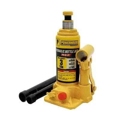 Powerhouse Hydraulic Bottle Jack 3T