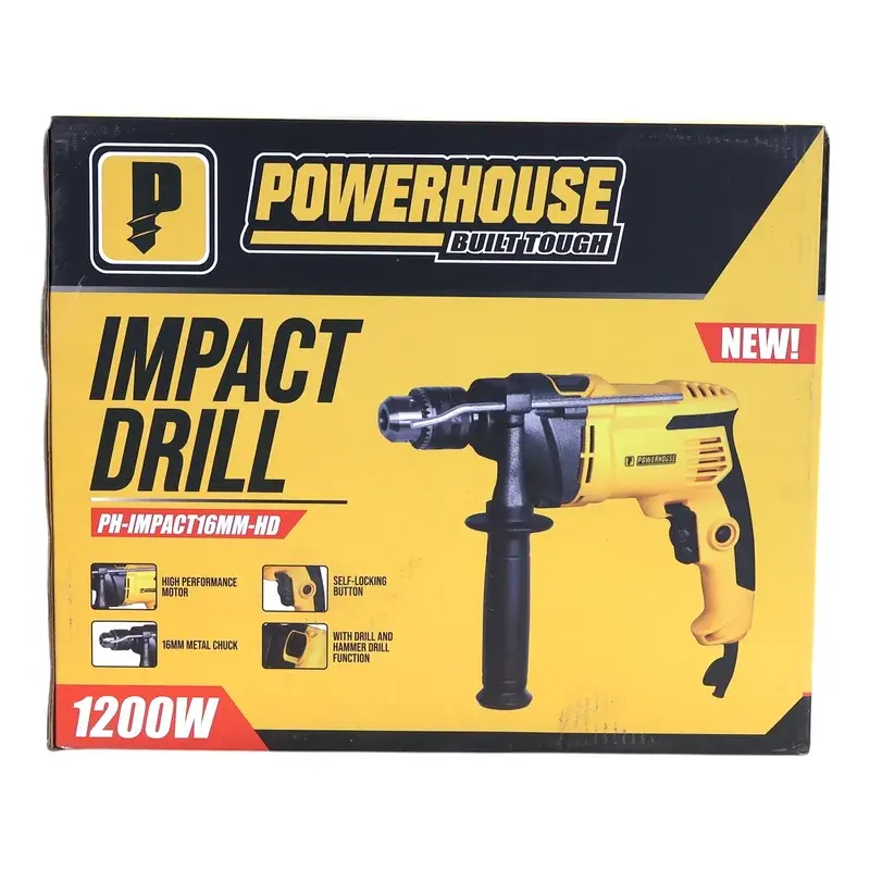 Powerhouse Impact Drill 1200W 16mm Chuck