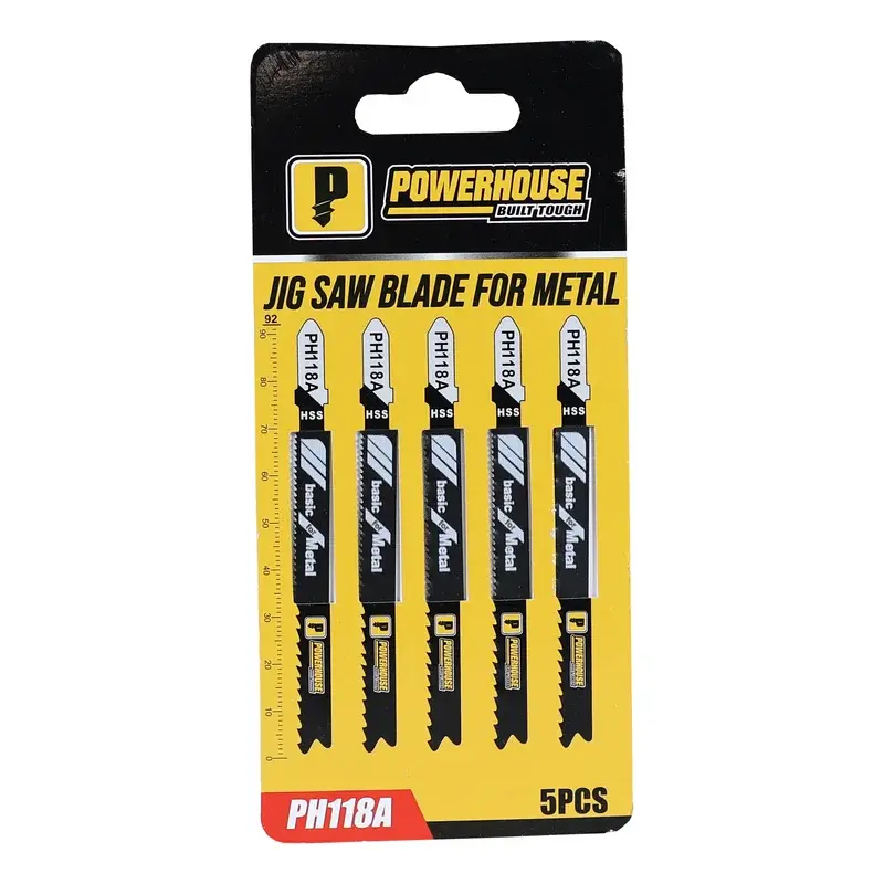 Powerhouse Jigsaw Blade for Metal T118A 5 Pcs/Set