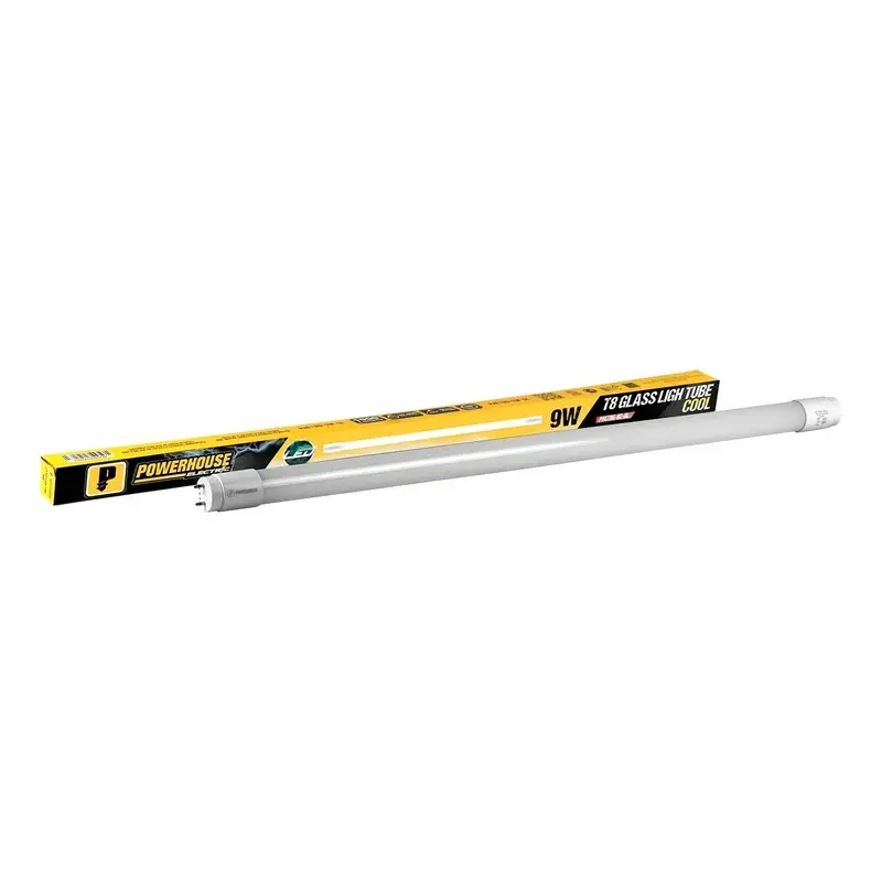 Powerhouse LED Fluorescent T8 (Glass Tube) 9W 6500K