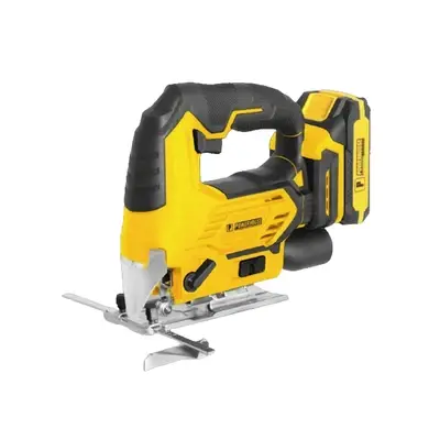 Powerhouse Cordless Jig Saw Quick Clamp w/ LED Light 80mm 20V 2.0Ah Li-Ion