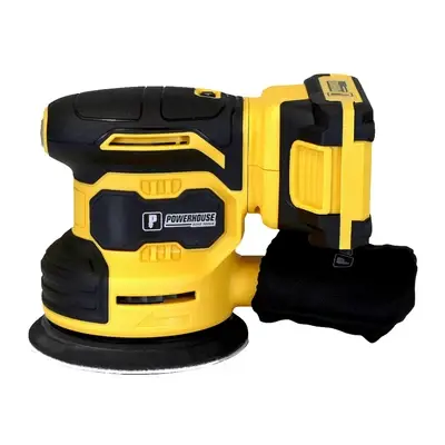 Powerhouse Cordless Random Orbital Sander 125mm 20V 2.0Ah Li-Ion