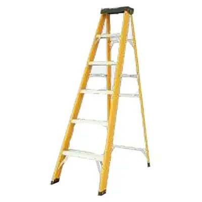 Powerhouse Fiberglass Single Sided Step Ladder 8-Steps