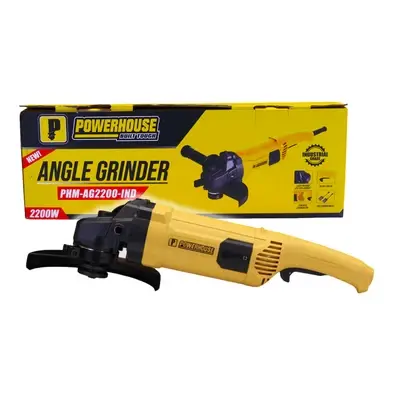 Powerhouse Angle Grinder Torque Force Motor 2,200W 7"