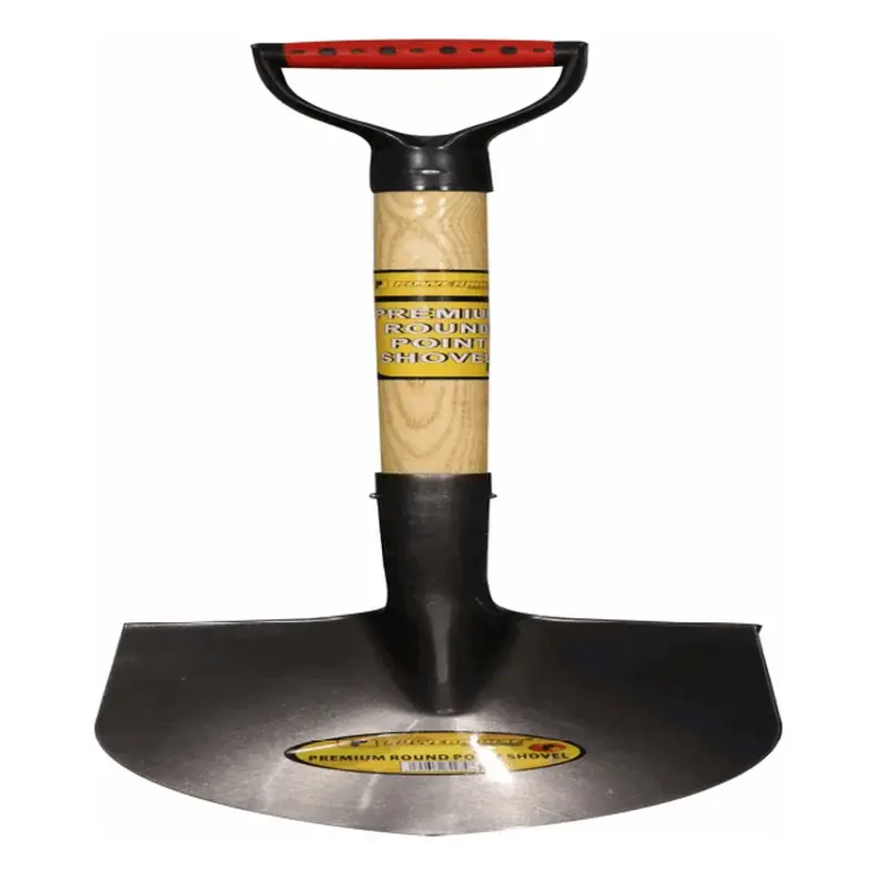 Powerhouse Premium Wooden Handle Round Point Shovel
