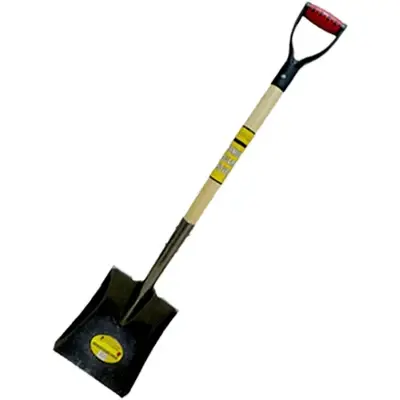 Powerhouse Premium Wooden Handle Shovel Square Shovel