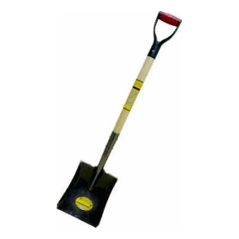 Powerhouse Premium Wooden Handle Square Shovel
