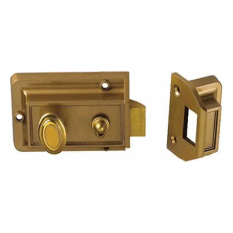 Powerhouse Pro Series Night Latch Gold