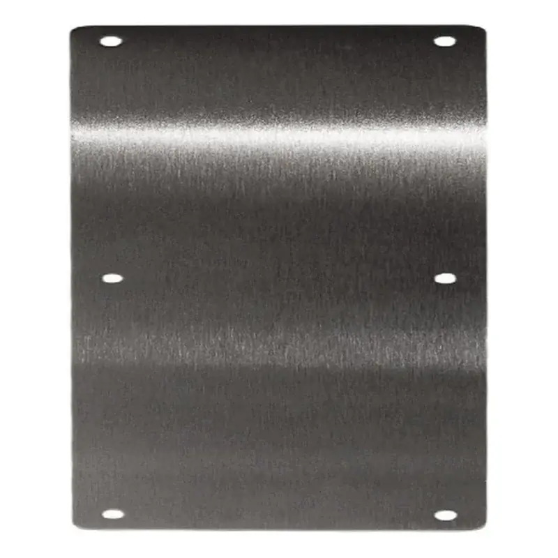 Powerhouse Push Plate Stainless 100mm x 400mm x 1.5mm