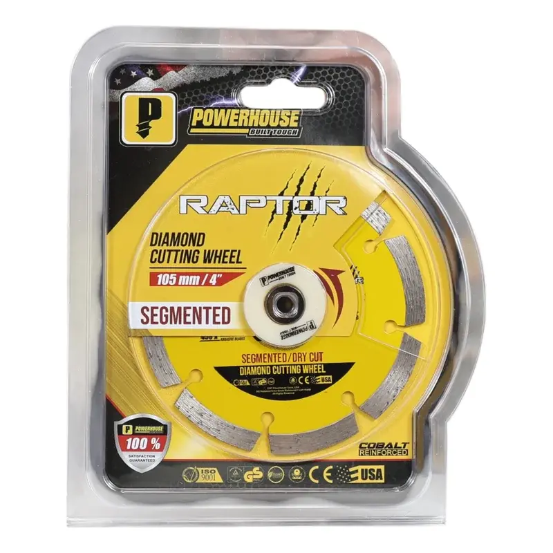 Powerhouse Raptor Series Diamond Cutting Wheel Segmented (Dry) Cut 14" (355mm x 25.4mm)