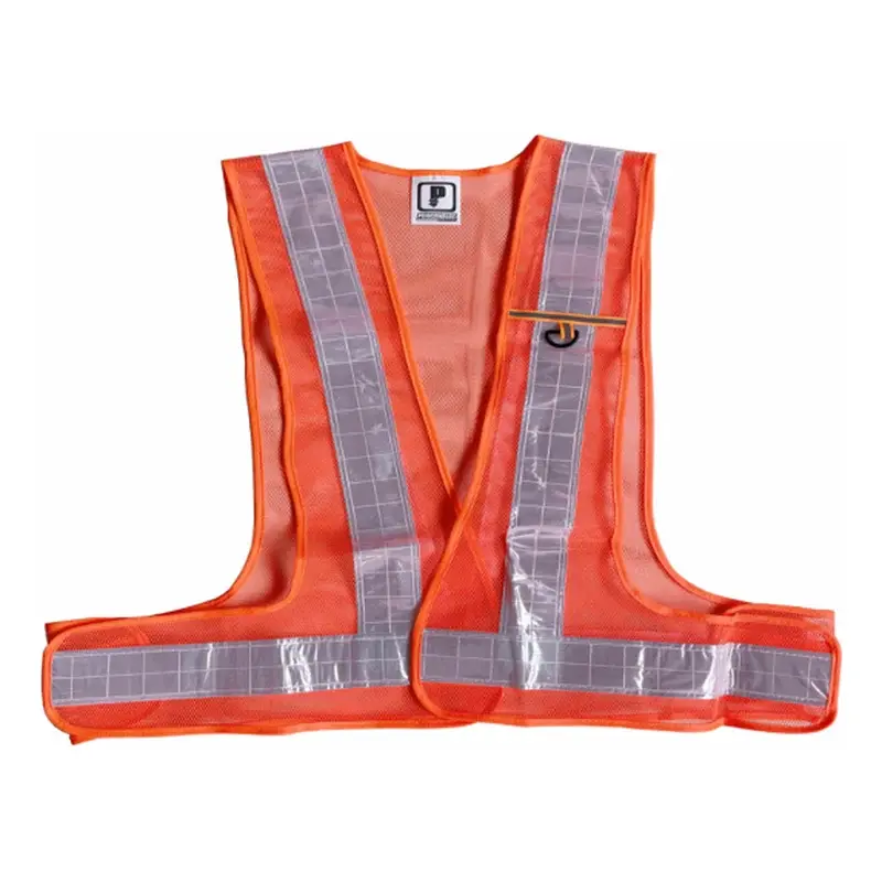 Powerhouse Reflectorized Safety Vest V-Type Lime Green XL