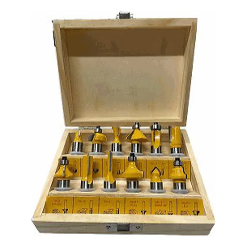 Powerhouse Router Bits 6 Pcs/Set 1/4"
