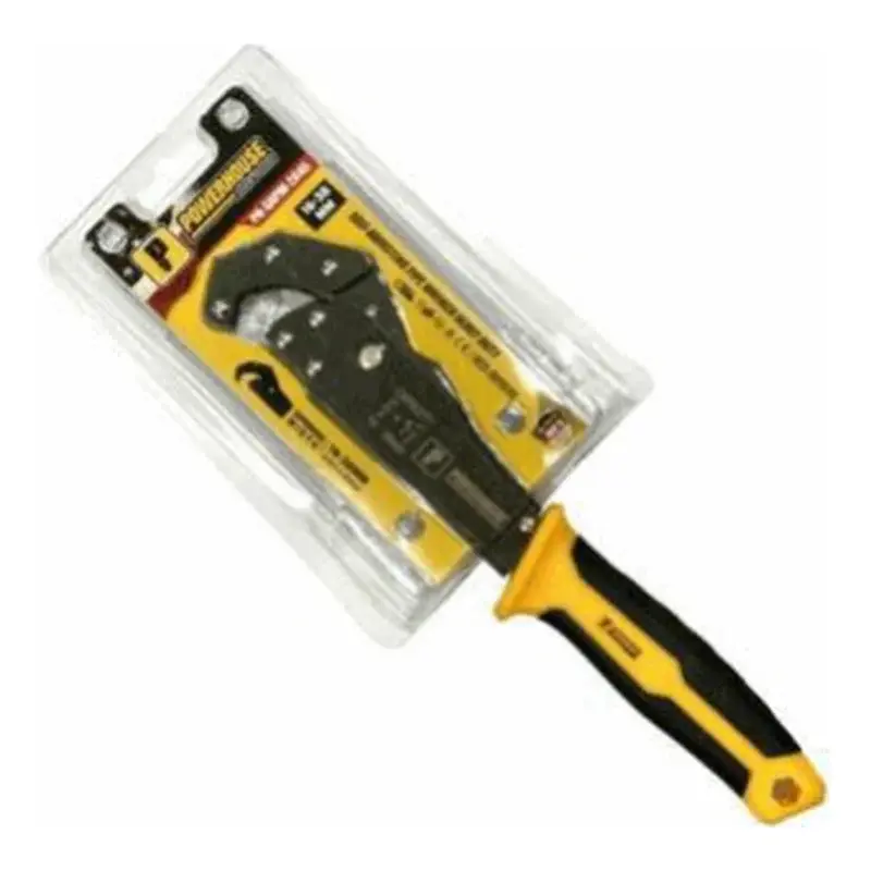 Powerhouse Pipe Wrench w/ Rubber Grip Handle Heavy Duty 12"