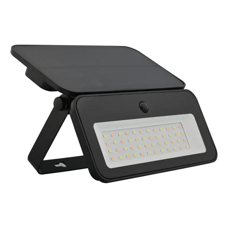 Powerhouse Solar Wall Light w/ PIR Sensor IP66 3CCT (Daylight/coolwhite/warm White) 10W